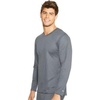 image:imageDuofold Mens Mid Weight Crew TopSmoked Pearl