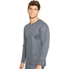 image:imageDuofold Mens Mid Weight Crew TopSmoked Pearl