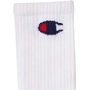 image:imageChampion Mens Cushioned Crew Socks 5Pack  MoistureWicking Athletic Crew Socks with Arch Support Sizes 612White  6 Pack