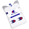 image:imageChampion Mens Cushioned Crew Socks 5Pack  MoistureWicking Athletic Crew Socks with Arch Support Sizes 612White Cuff Logo