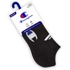 image:imageChampion Mens Cushioned Low Cut Socks 6Pack  MoistureWicking Athletic Ankle Socks with Arch Support Sizes 612Black Logo