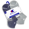 image:imageChampion Mens Cushioned Low Cut Socks 6Pack  MoistureWicking Athletic Ankle Socks with Arch Support Sizes 612Blue Assorted Stripe
