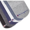 image:imageChampion Mens Cushioned Low Cut Socks 6Pack  MoistureWicking Athletic Ankle Socks with Arch Support Sizes 612Grey Multi Stripe