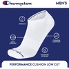 image:imageChampion Mens Cushioned Low Cut Socks 6Pack  MoistureWicking Athletic Ankle Socks with Arch Support Sizes 612Multi White  Grey  Black