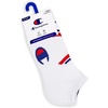 image:imageChampion Mens Cushioned Low Cut Socks 6Pack  MoistureWicking Athletic Ankle Socks with Arch Support Sizes 612White Logo