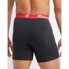 image:imageChampion Mens Everyday Cotton Stretch Boxer Briefs 3 PackBlack  3 Pack