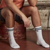 image:imageChampion Mens High Quarter Socks  6pack Moisturewicking Athletic Socks With Cushioning amp Arch Support Size 612White HeelToe