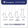 image:imageChampion Mens Low Cut Athletic Socks  MoistureWicking Breathable Stretch Sizes 612 6Pack