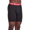 image:imageChampion Mens Performance Stretch Boxer Briefs  4 Pack SXXLLong Leg  Black  4 Pack