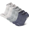 image:imageChampion Mens Cushioned Low Cut Socks 6Pack  MoistureWicking Athletic Ankle Socks with Arch Support Sizes 612Blue Assorted Stripe