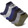 image:imageChampion Mens Cushioned Low Cut Socks 6Pack  MoistureWicking Athletic Ankle Socks with Arch Support Sizes 612Green Assorted