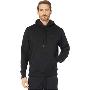image:imageChampion Mens Pullover Fleece Hoodie Midweight C Logo Reg Or Big amp TallBlack C Logo