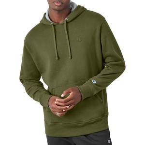 image:imageChampion Mens Pullover Fleece Hoodie Midweight C Logo Reg Or Big amp TallCargo Olive  C Logo