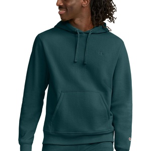 image:imageChampion Mens Pullover Fleece Hoodie Midweight C Logo Reg Or Big amp TallEmerald Allure  C Logo