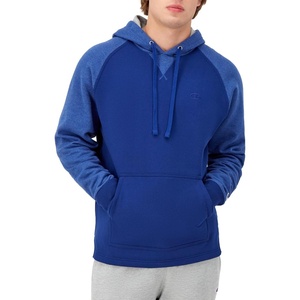 image:imageChampion Mens Pullover Fleece Hoodie Midweight C Logo Reg Or Big amp TallJewel Sapphire Stripe C Logo