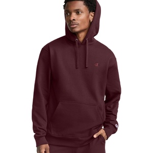 image:imageChampion Mens Pullover Fleece Hoodie Midweight C Logo Reg Or Big amp TallMaroon  C Logo