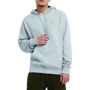 image:imageChampion Mens Pullover Fleece Hoodie Midweight C Logo Reg Or Big amp TallOxford Gray  C Logo