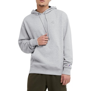 image:imageChampion Mens Pullover Fleece Hoodie Midweight C Logo Reg Or Big amp TallOxford Gray C Logo
