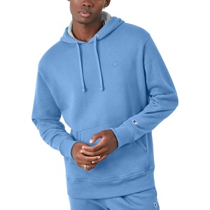 image:imageChampion Mens Pullover Fleece Hoodie Midweight C Logo Reg Or Big amp TallSwiss Blue  C Logo