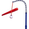 image:imageChampion 3in1 Tee Ball Set RedWhiteBlue Softball amp Baseball Tee Popper Adjustable Hanging Hitting Trainer with Ball Popper Bat 6 Balls amp Carry Bag for Kids amp Youth Batting Practice