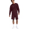 image:imageChampion Mens Mens Crewneck Fleece Sweatshirt Standard Fit Midweight C Logo Available in Regular and Big amp TallMaroon