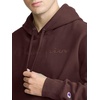 image:imageChampion Mens Powerblend Hoodie Midweight Fleece Tonal Script LogoBitter Chocolate