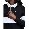 image:imageChampion Mens Striped Rugby Shirt Standard Fit 100 CottonBlack