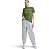image:imageChampion Womens Powerblend Fleece Barrel Leg SweatpantsOxford Gray Heather