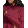 image:imageChampion Womens Powerblend Fleece Pullover Hoodie C LogoCabernet