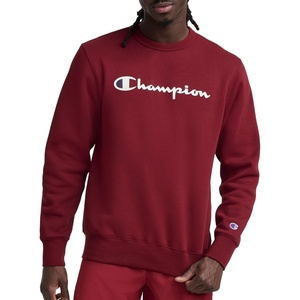 image:imageChampion Mens Fleece Crewneck Sweatshirt Reg Or Big amp TallPomegranate