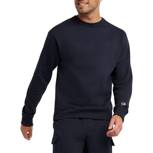 image:imageChampion Mens Mens Crewneck Fleece Sweatshirt Standard Fit Midweight C Logo Available in Regular and Big amp TallDeep Navy