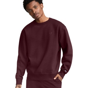 image:imageChampion Mens Mens Crewneck Fleece Sweatshirt Standard Fit Midweight C Logo Available in Regular and Big amp TallMaroon