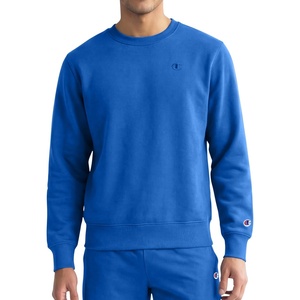 image:imageChampion Mens Mens Crewneck Fleece Sweatshirt Standard Fit Midweight C Logo Available in Regular and Big amp TallNebulas Blue