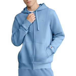 image:imageChampion Mens Powerblend Fullzip Hoodie Standard Fit Midweight FleeceRiviera