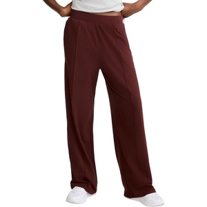 image:imageChampion Womens Open Bottom Pant Standard Fit Stretch Nylon JerseyBitter Chocolate