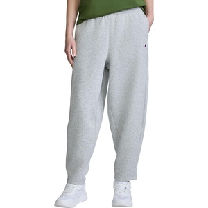 image:imageChampion Womens Powerblend Fleece Barrel Leg SweatpantsOxford Gray Heather