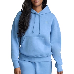 image:imageChampion Womens Powerblend Fleece Pullover Hoodie C LogoRiviera