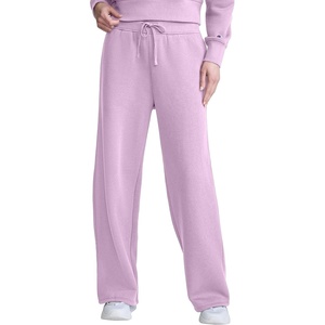 image:imageChampion Womens Powerblend Fleece Wide Leg SweatpantsSmoky Grape