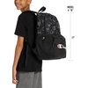 image:imageChampion Kids Merit Backpack with Padded Straps Water Bottle Pocket and Laptop Compartment for Daily Use BlackGrey One SizeBlackGrey