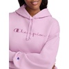 image:imageChampion Womens Pullover Fleece Hoodie Loose Fit Midweight Script Logo Available in Regular and PlusSmoky Grape